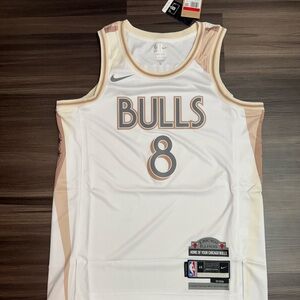 Nike Zach LaVine #8 Chicago Bulls NBA 30th Anniversary City Edition Jersey 48 L